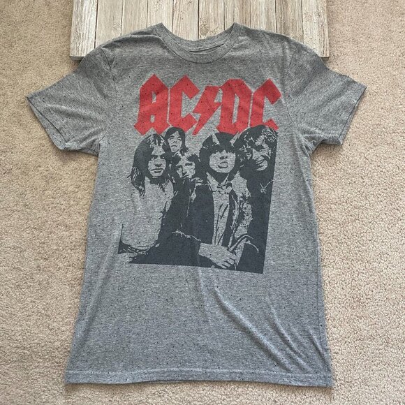 AC/DC T-Shirt Unisex S Graphic Print Highway To Hell Rock And Roll Band Music - Picture 8 of 12